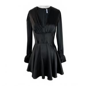 NEW HEIKE-NY women's the catharina corset blouse in black